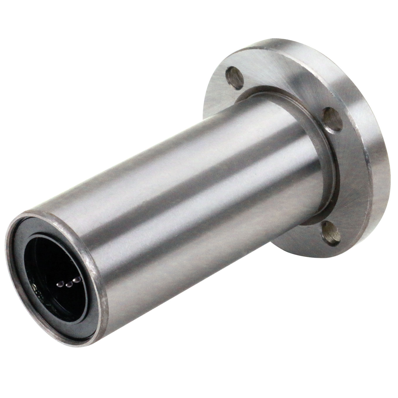 Tandem-Linearkugellager KBT-ST-FL mit rundem Flansch, lange Ausführung