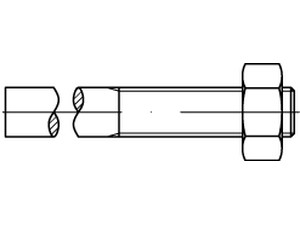 DIN 525 Anschweißenden