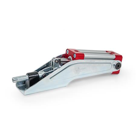 GN 890 Schnellspanner, Stahl, pneumatisch, für Druckspannung