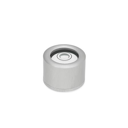 GN 2280 Dosenlibellen, Gehäuse Aluminium, justierbar