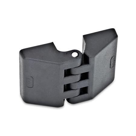 GN 155 Scharniere, Kunststoff