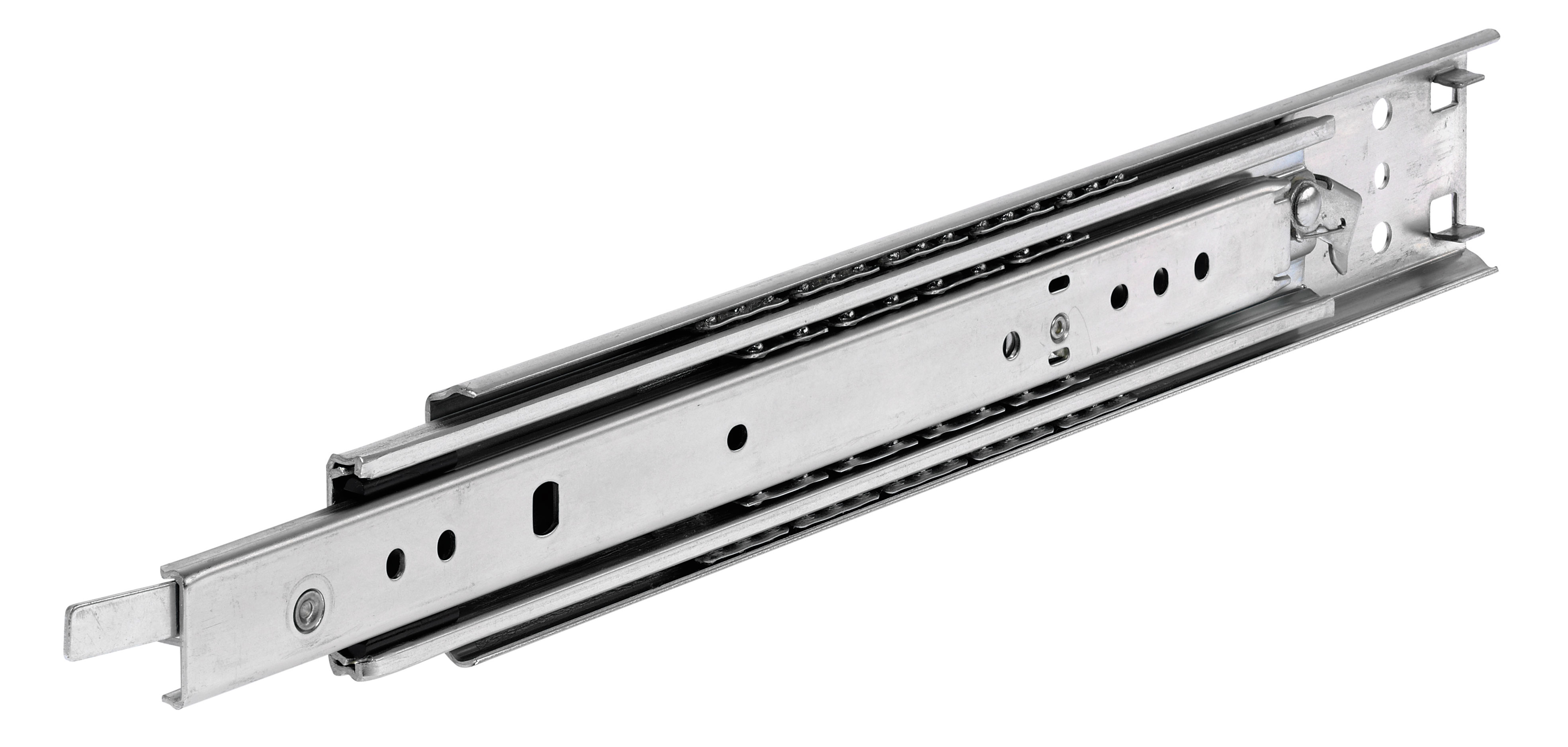 Auszugschienen DZ 3308, Breite 12,7 mm, bis 68 kg, Überauszug