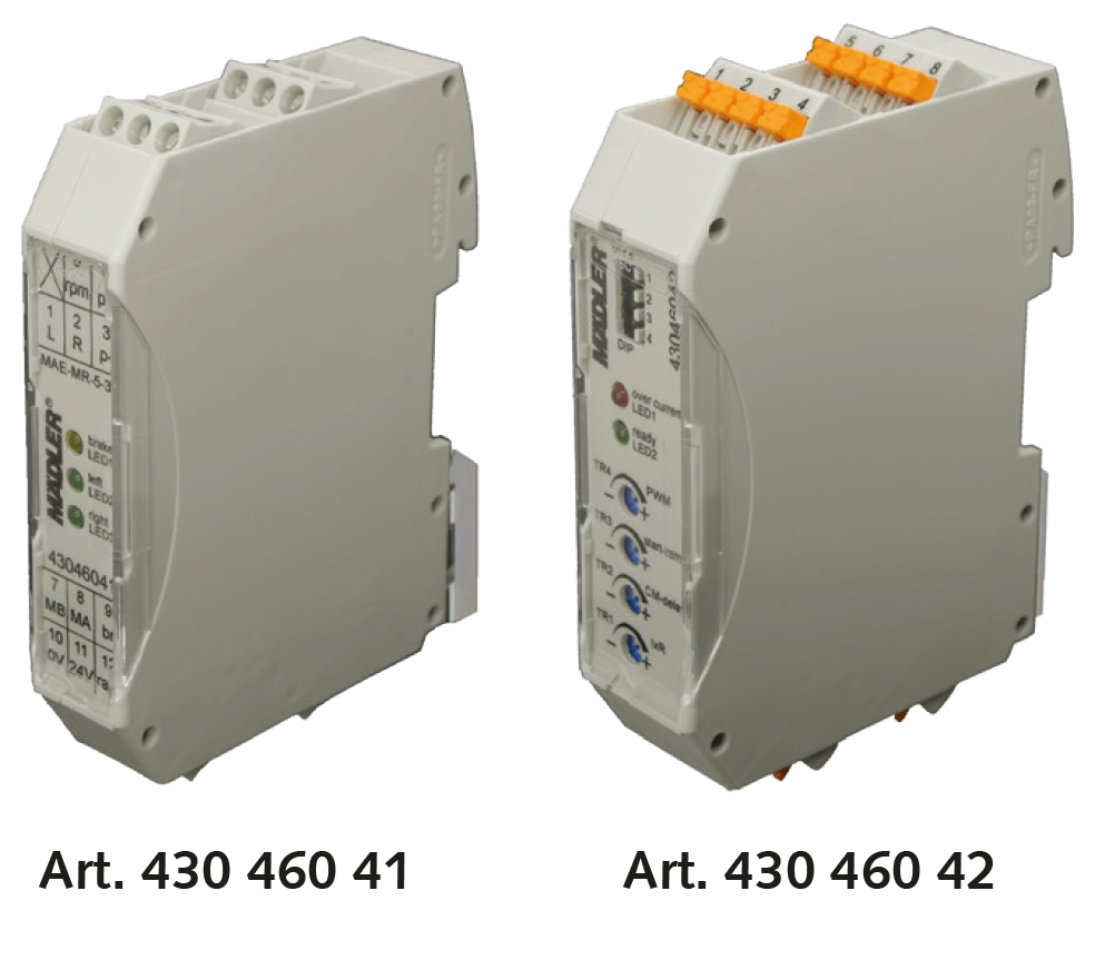 Motorsteuerungen MAE für Gleichstromantriebe mit Bürsten