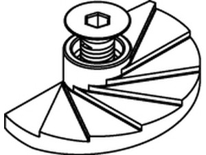 Artikel 82019 A 4 (1.4408) FF LINDAPTER-FLOOR-FAST-FF für Bodenplatten -Befestig