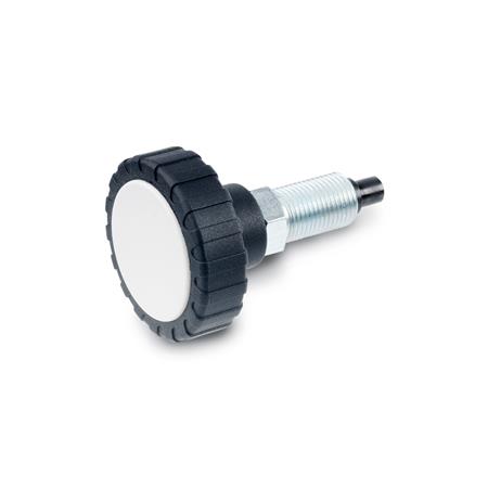 GN 7336.8 Klemmrastbolzen mit Sicherheits-Wegbegrenzung