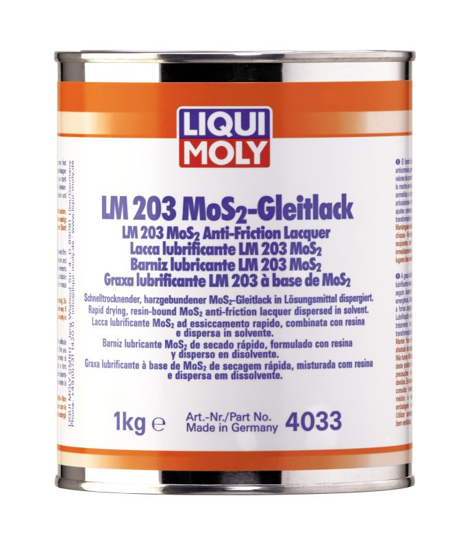 LM 203 MOS2-GLEITLACK 1KG