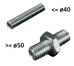 NORGREN® - Bolzen für die Befestigung von Gabelkopf - F an Kolbenstangen mit Innengewinde