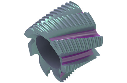 Walzenstirn-Feinschrupp-Fräser