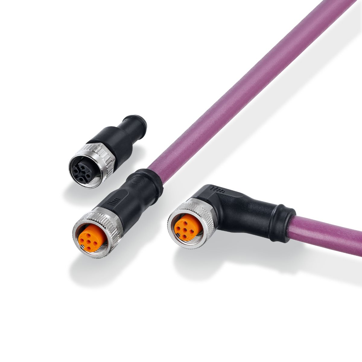 Connection cables with socket for CAN bus