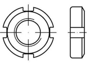 DIN 70852 Nutmuttern