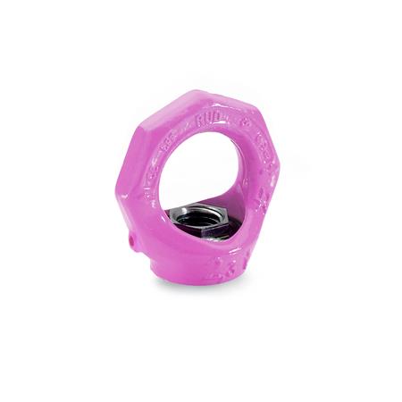 GN 583 Drehbare Ringmuttern, Stahl