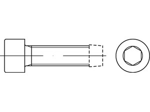 ~DIN 7500 Stahl Form E galvanisch verzinkt Gewindefurchende Schrauben, ISK, metr