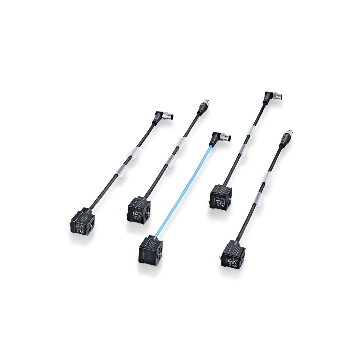 Jumper cables with valve plug