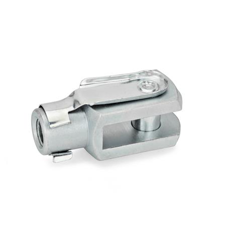 GN 751 Gabelgelenke, Stahl