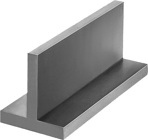 T-Profile allseitig bearbeitet Grauguss und Al...