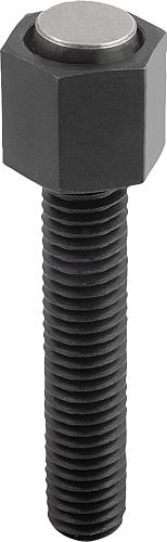 Pendelauflagen verstellbar, mit O-Ring, Form C,...