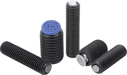 Pendelauflagen verstellbar mit O-Ring und Inne...