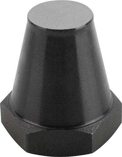 Auflagebolzen Stahl, Form A Planfläche