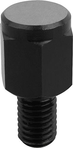 Positionsfüße, Form B Planfläche geschliffen un...