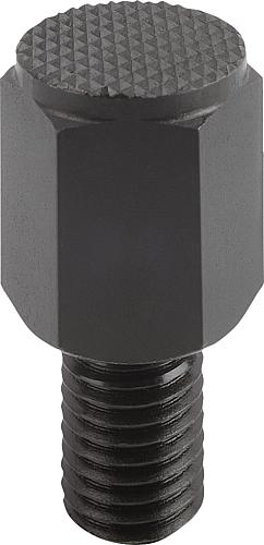 Positionsfüße, Form D Riffelfläche vergütet