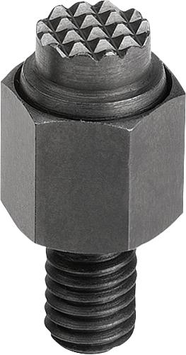 Pendelauflagen, selbsttätig rückschwenkend, mit...