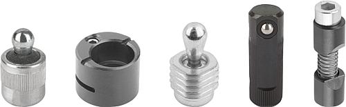 Federnde Seitendruckstücke