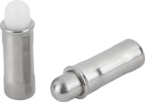 Federnde Druckstücke glatte Ausführung