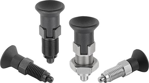 Premium - Arretierbolzen Stahl oder Edelstahl m...