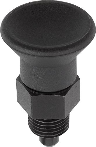 Arretierbolzen Stahl oder Edelstahl kurze Ausfü...