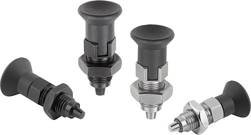 Premium - Arretierbolzen Stahl oder Edelstahl m...