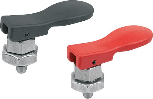 Arretierbolzen Stahl oder Edelstahl kurze Ausfü...