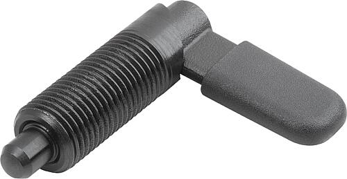 Sperrriegel, Form C, mit Riegelkappe, ohne Mutt...