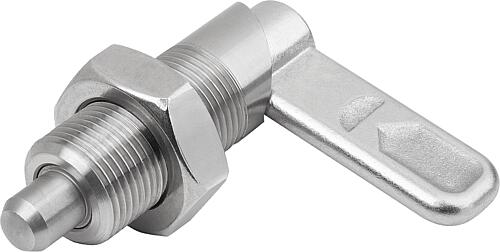 Sperrriegel Edelstahl, Form B, ohne Riegelkappe...