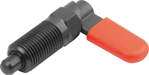 Sperrriegel Stahl mit Sechskant, Form C