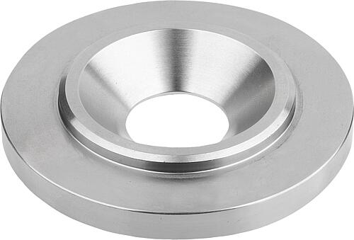 Zentrierflansche Stahl, Form A