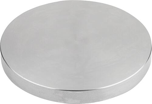 Zentrierflansche Stahl, Form B