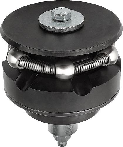 Zentrierspanner mit Kugeln, Form A
