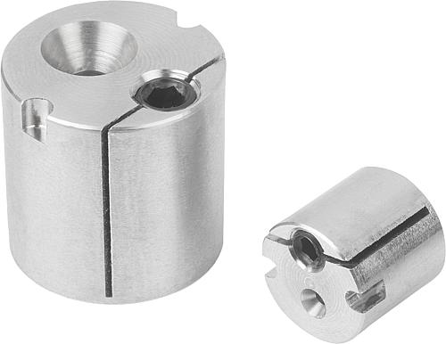 Aufnahme exzentrisch mit Zentrierbohrung