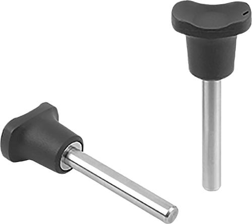 Steckbolzen mit magnetischer Axialsicherung - inch