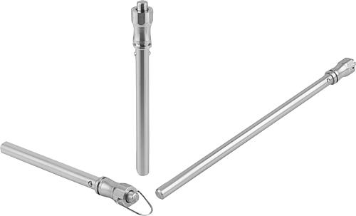 Kugelsperrbolzen mit Kopfarretierung