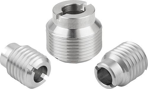 Aufnahmebuchsen Edelstahl für Kugelsperrbolzen...