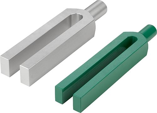 Spanneisen gabelförmig, runder Spannansatz Sta...