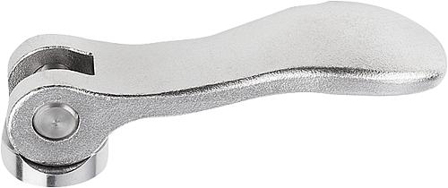 Exzenterhebel Edelstahl mit Innengewinde, Druck...