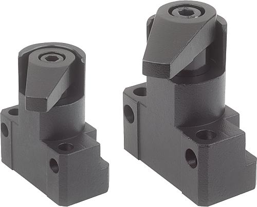 Spannhaken mit Winkelaufnahme mit verlängerter...