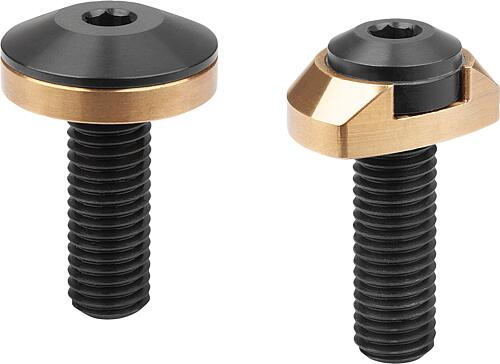 Spannschraube mit Spannring für Aufspannbolzen ...