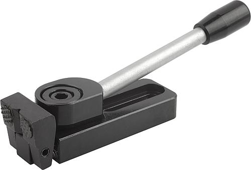 Niederzugspanner Stahl mit Spannhebel und Langl...