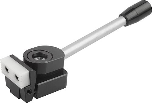 Niederzugspanner Stahl mit Spannhebel und Zentr...