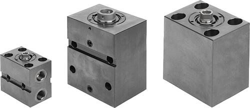 Blockzylinder hydraulisch mit Metallabstreifer ...