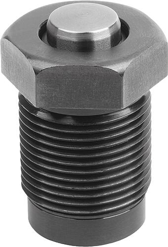 Einschraubzylinder hydraulisch, einfach wirkend...