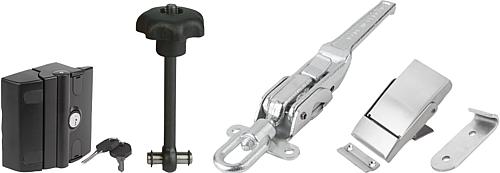 Spannverschlüsse, Schwenkschrauben